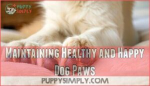 maintaining healthy and happy dog paws