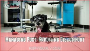 managing post-grooming discomfort