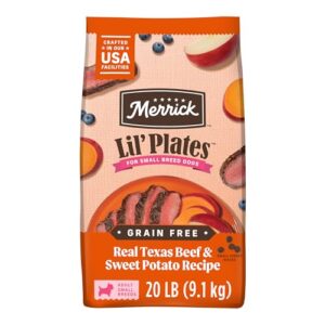 Merrick Lil’ Plates Premium Grain B07CN64FBW