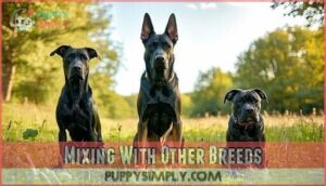 mixing with other breeds