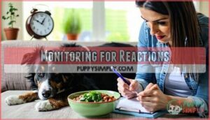 monitoring for reactions