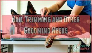 nail trimming and other grooming needs