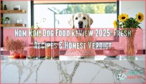 nom nom dog food review