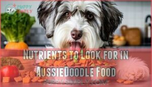nutrients to look for in aussiedoodle food