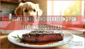 nutritional considerations for feeding dogs steak