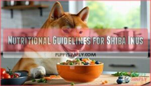 nutritional guidelines for shiba inus