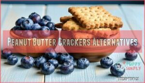 peanut butter crackers alternatives