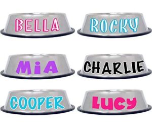 Personalized Dog Bowl –Customizable Pet B07C271L3K