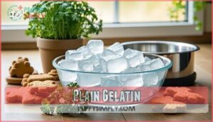 plain gelatin