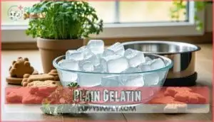 plain gelatin