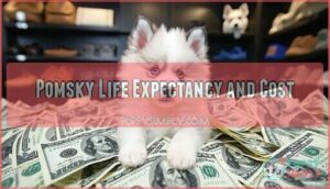 pomsky life expectancy and cost