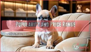 popularity and price range
