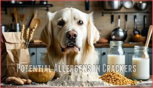 potential allergens in crackers