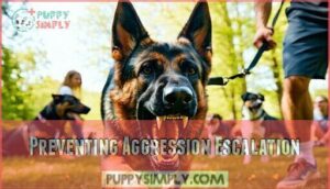 preventing aggression escalation