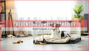 preventing jumping behavior