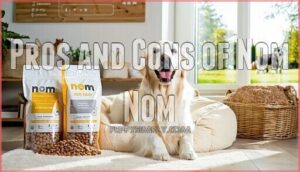 pros and cons of nom nom
