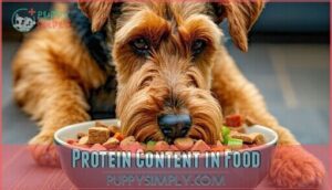 protein content in food
