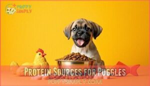 protein sources for puggles