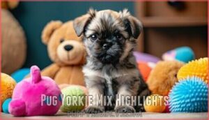 pug yorkie mix highlights