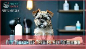 pug yorkshire terrier mix grooming