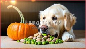 pumpkin and peas