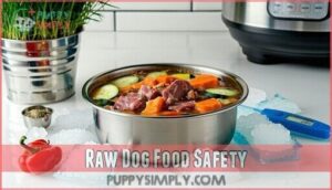 raw dog food safety