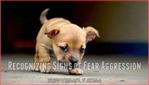 recognizing signs of fear aggression