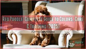 red poodle