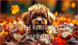 red poodle names: ideas and inspiration