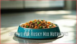 rottweiler husky mix nutrition