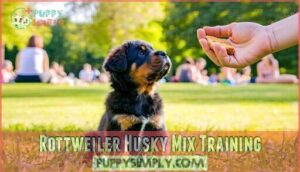 rottweiler husky mix training