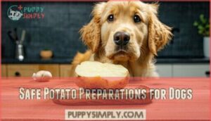 safe potato preparations for dogs