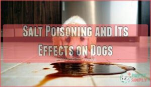 salt poisoning and its effects on dogs