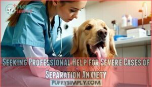 seeking professional help for severe cases of separation anxiety
