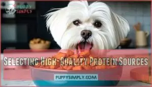 selecting high-quality protein sources