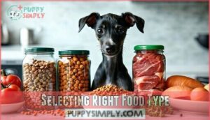 selecting right food type