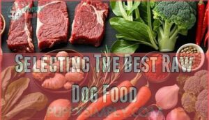 selecting the best raw dog food