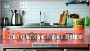 serving sizes and portion control
