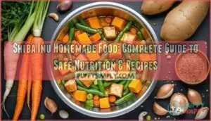 shiba inu homemade food