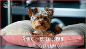 shortened lifespan