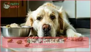 sodium poisoning sodium poisoning