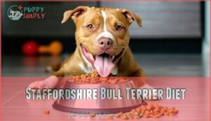 staffordshire bull terrier diet
