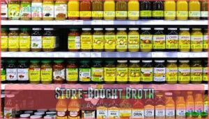 store-bought broth