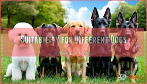 suitability for different dogs