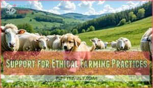 support for ethical farming practices