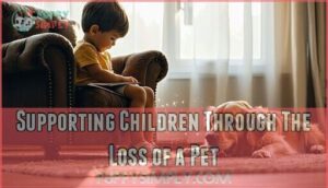 supporting children through the loss of a pet