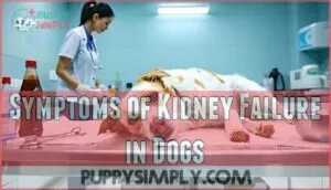 symptoms of kidney failure in dogs