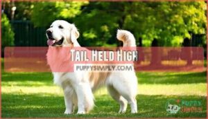 tail held high