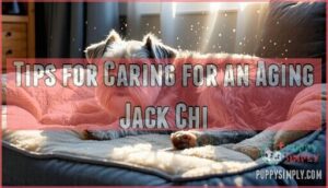 tips for caring for an aging jack chi