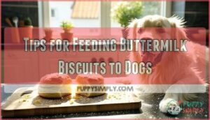 tips for feeding buttermilk biscuits to dogs